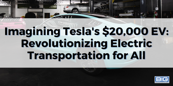 Imagining Tesla's $20,000 EV Revolutionizing Electric Transportation for All